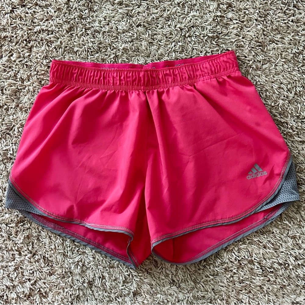 Adidas Pink Running Shorts